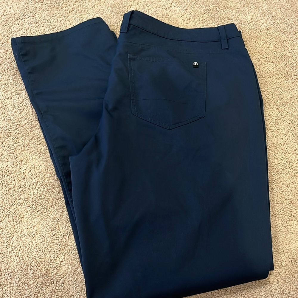 Travis Mathew Blue Tech Chino Pants